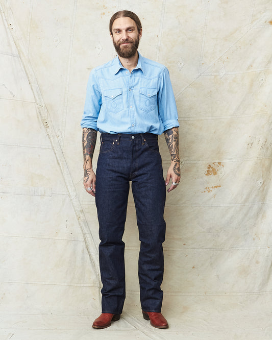 Denime by Warehouse & Co Lot 220A Offset XX Model Jeans Non Wash