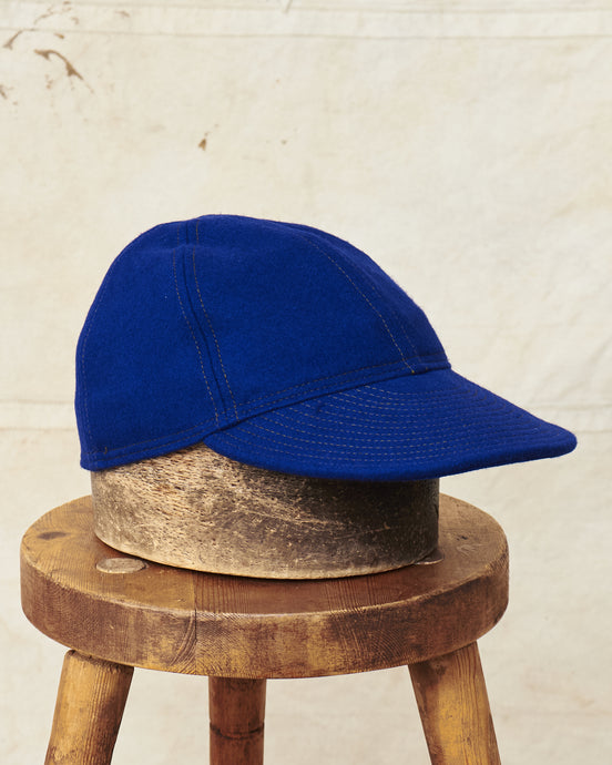 Papa Nui Cap Co. P-80 Wool Cap Royal