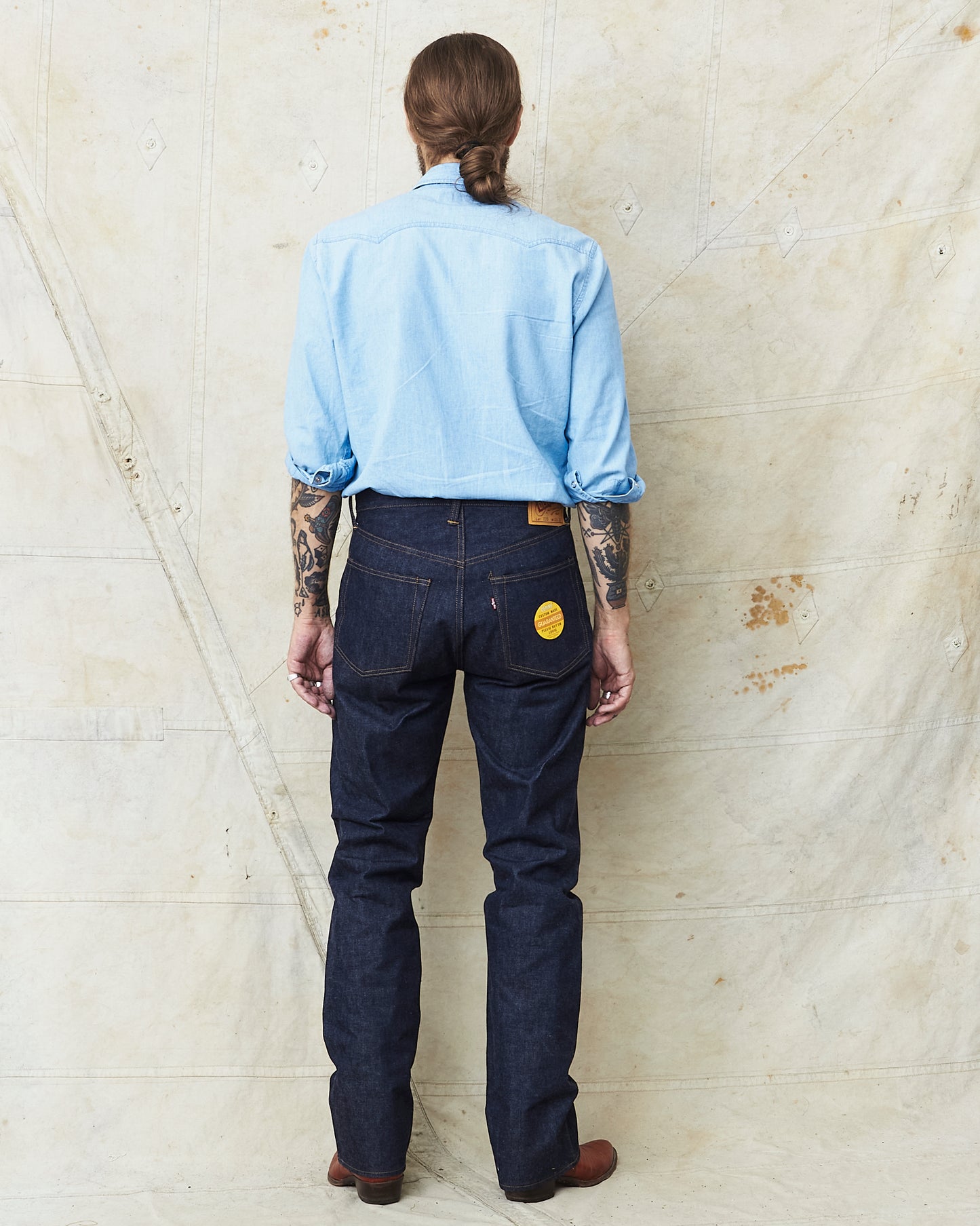 Denime by Warehouse & Co Lot 220A Offset XX Model Jeans Non Wash