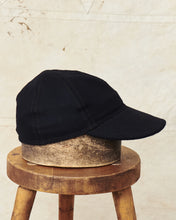 Papa Nui Cap Co. P-80 Wool Cap Black