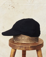 Papa Nui Cap Co. P-80 Wool Cap Black