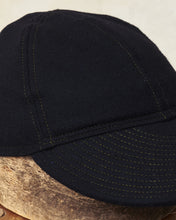 Papa Nui Cap Co. P-80 Wool Cap Black