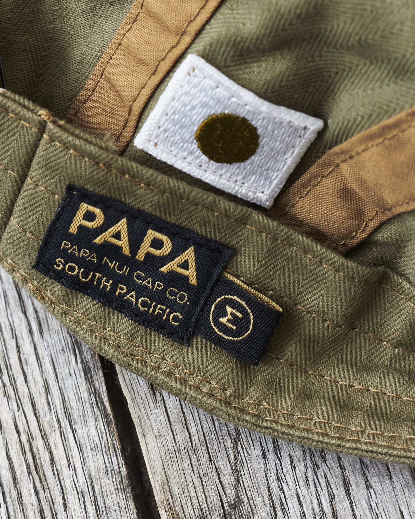 Papa Nui Cap Co. Hell Cat Olive Drab Cap