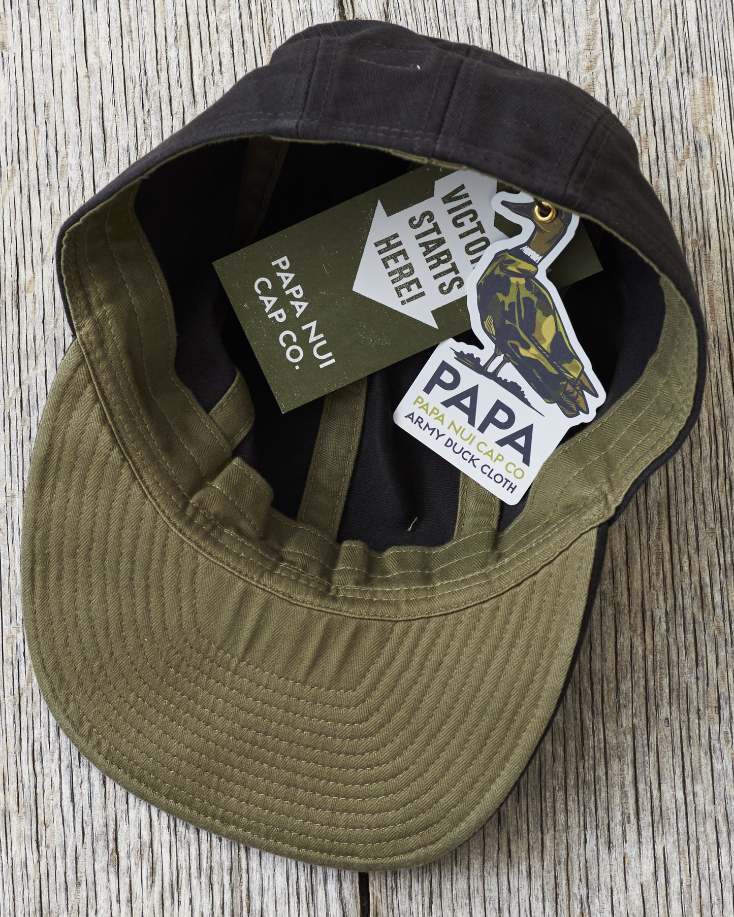 Papa Nui Cap Co. Hell Cat Skyknight Edition Black Cap