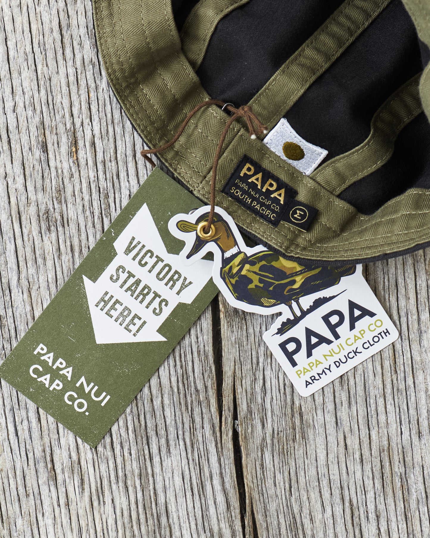 Papa Nui Cap Co. Hell Cat Skyknight Edition Black Cap