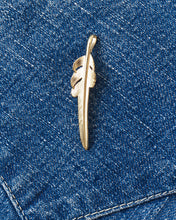 Larry Smith 18K Gold Kazekiri Feather Top EFNL-0028-R18K