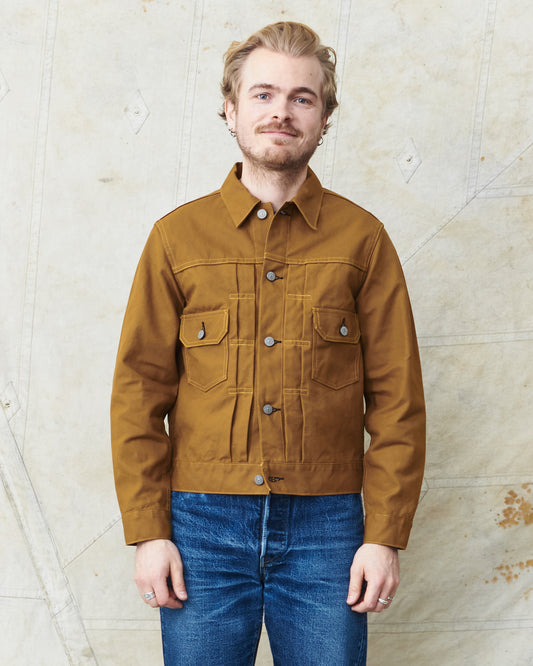 Sugar Cane & Co. 1953 Type 2 Jacket 13oz Brown Duck SC14602