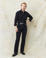 Bryceland's The Cowboy Label Sawtooth Westerner Shirt Black