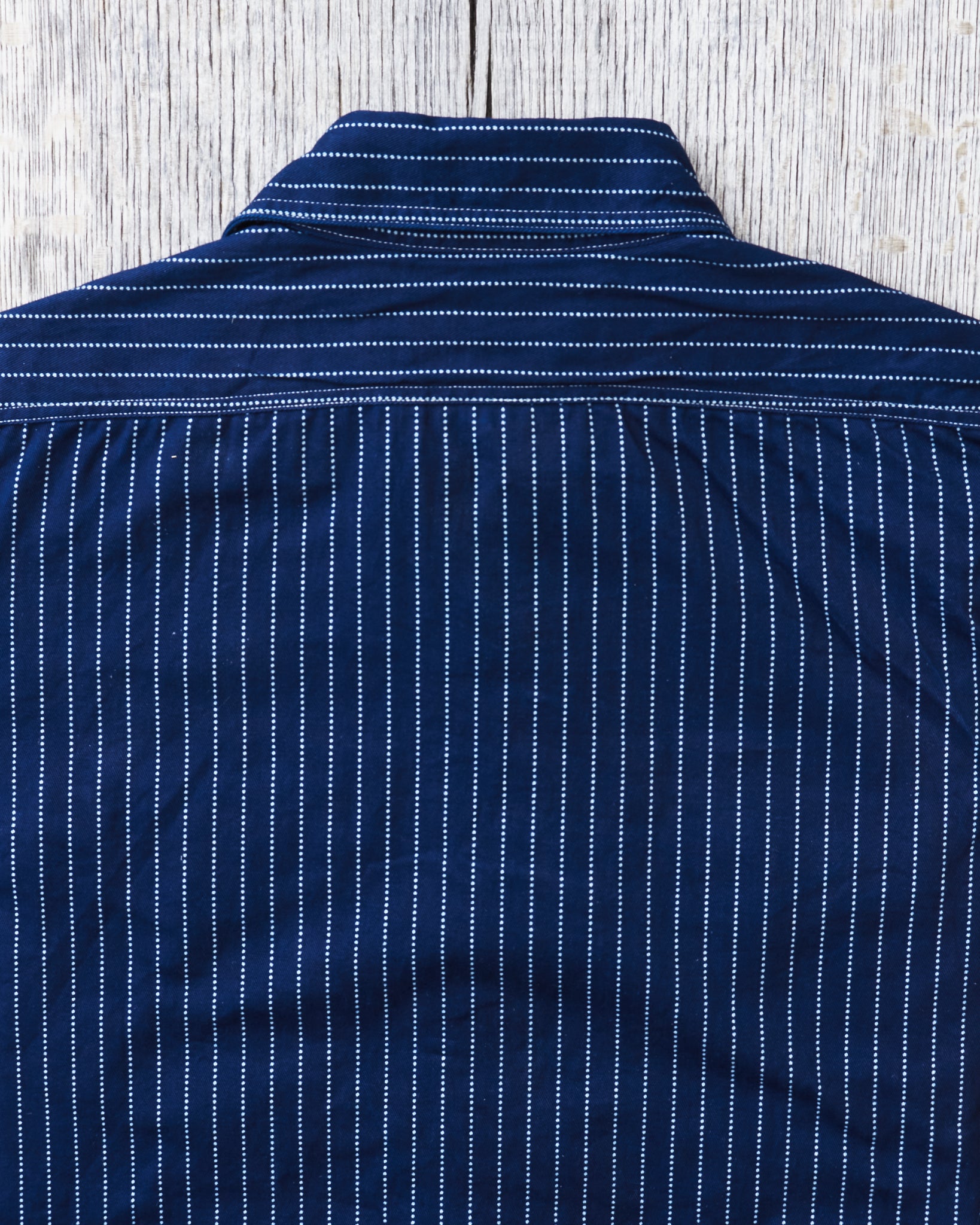 Sugar Cane & Co Fiction Romance 8,5 Oz Wabash Stripe Work Shirt
