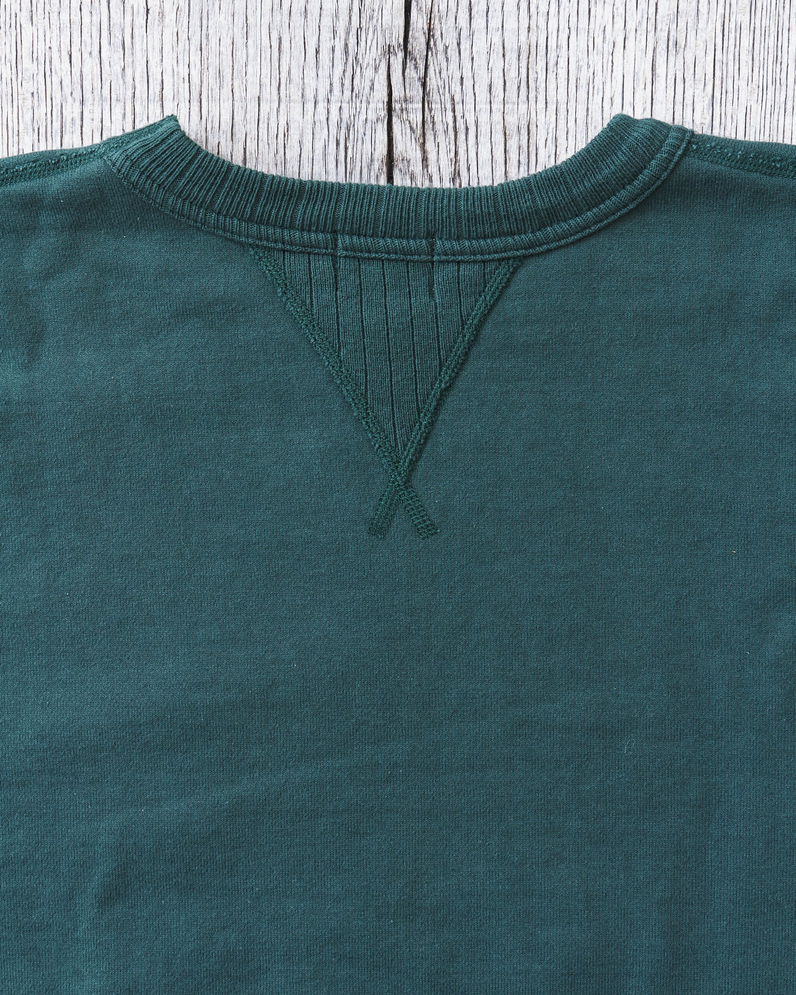 Whitesville Heavyweight Loop-Wheeled Sweatshirt Green WV67728