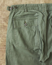 Second Hand OrSlow 5032 Slim Fit Fatigue Pants Green EU L / JPN 4