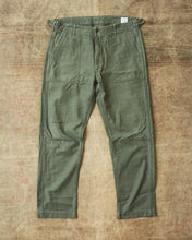 Second Hand OrSlow 5032 Slim Fit Fatigue Pants Green EU L / JPN 4