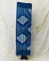 African Indigo Textile Resist Dye Scarf no. 6