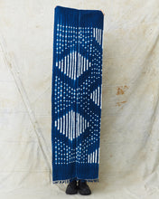 African Indigo Textile Resist Dye Scarf no. 6