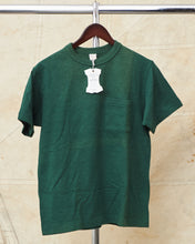 [SUN FADED]Warehouse & Co. Lot 4601 Pocket T-shirt Dark Green Size M