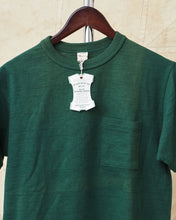 [SUN FADED]Warehouse & Co. Lot 4601 Pocket T-shirt Dark Green Size M