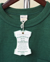 [SUN FADED]Warehouse & Co. Lot 4601 Pocket T-shirt Dark Green Size M