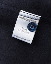 Indigofera Iconic Wool Shirt Dark Navy
