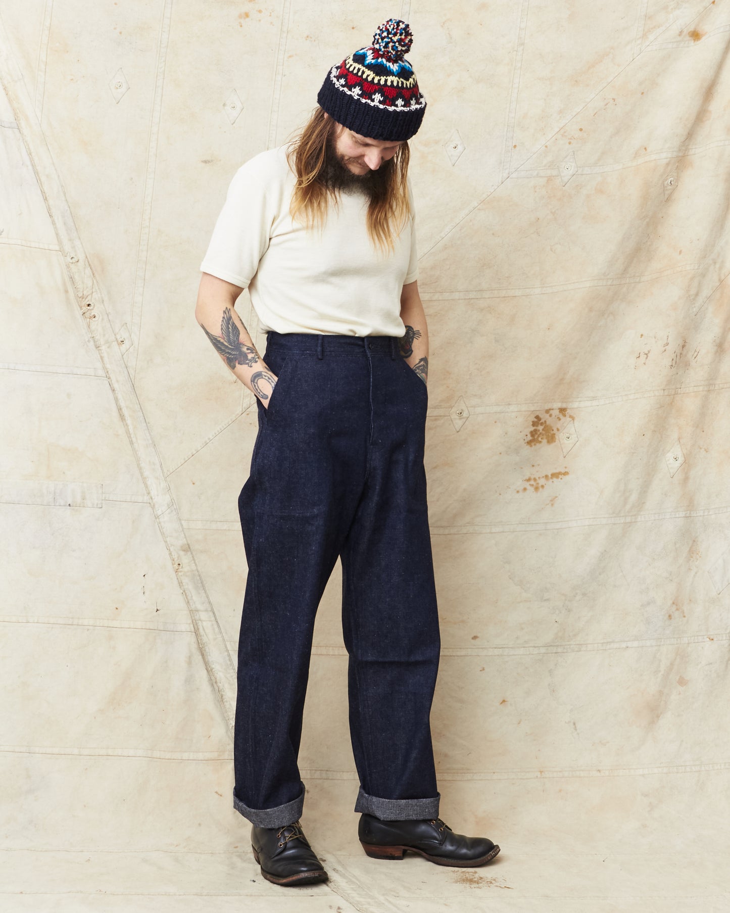 Warehouse & Co Lot 1233 USN Denim Trousers