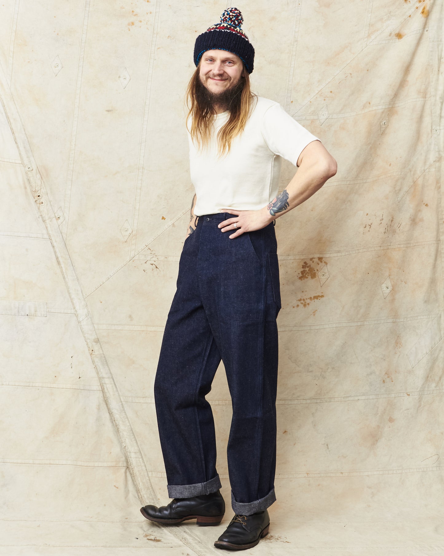Warehouse & Co Lot 1233 USN Denim Trousers