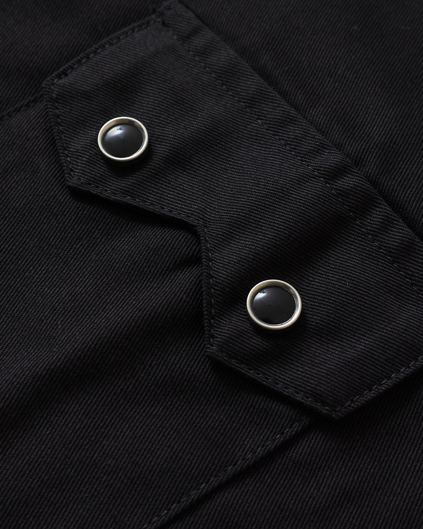 Bryceland's The Cowboy Label Sawtooth Westerner Shirt Black
