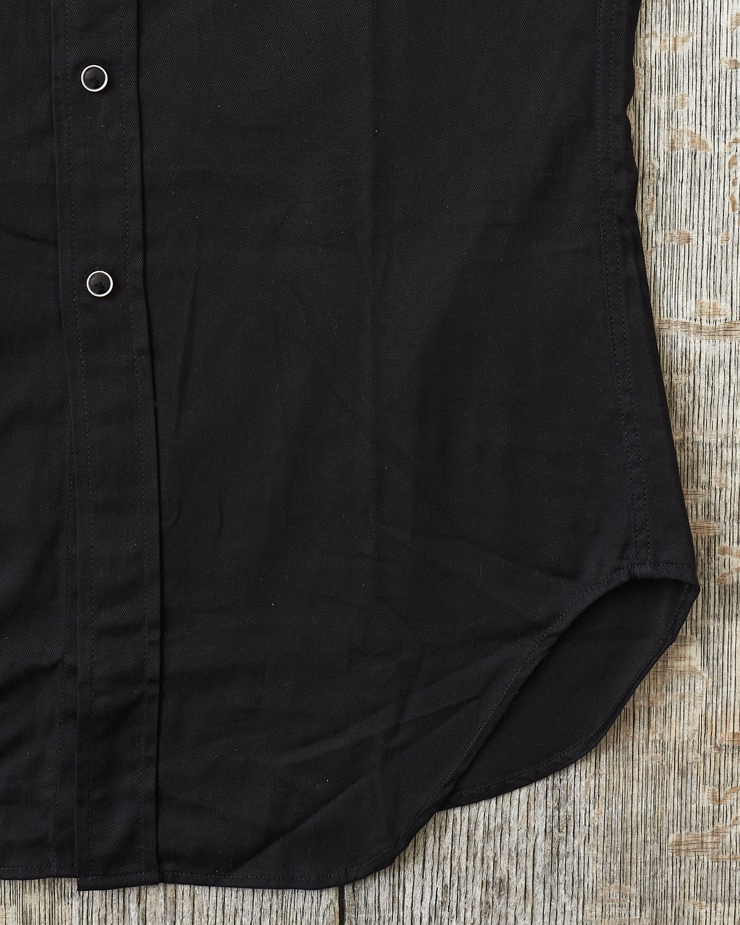 Bryceland's The Cowboy Label Sawtooth Westerner Shirt Black