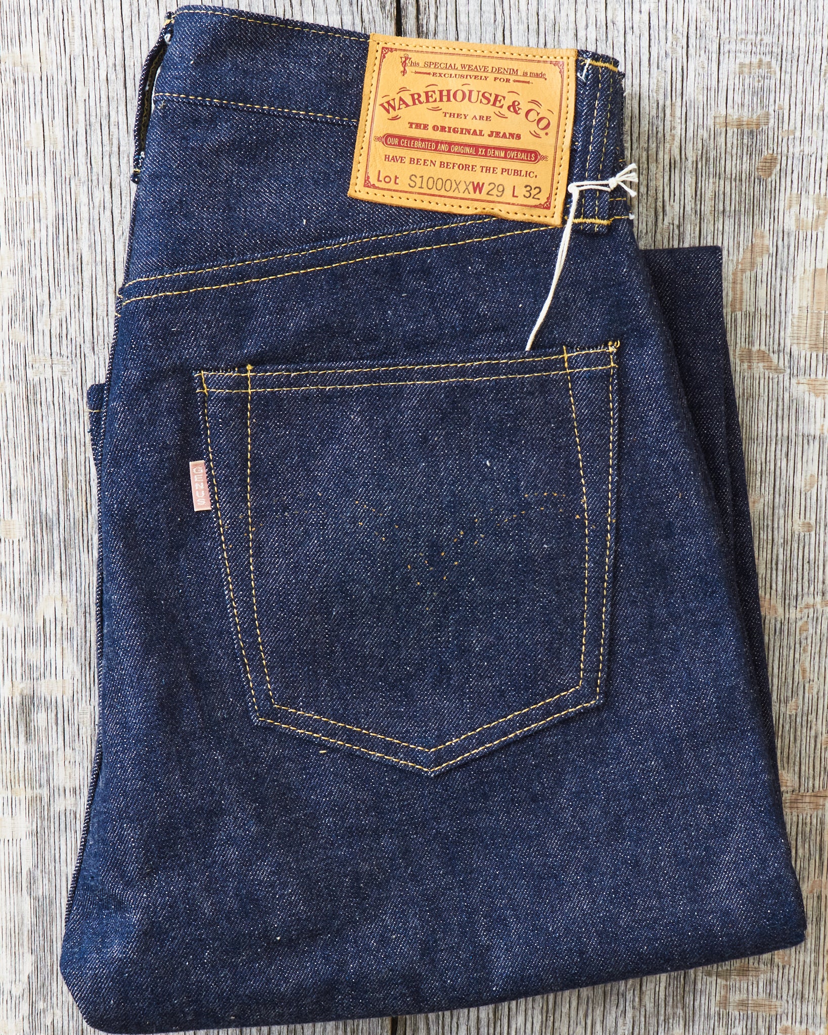 Warehouse & Co Lot S1000XX Dead Stock Blue Shrink To Fit – Second