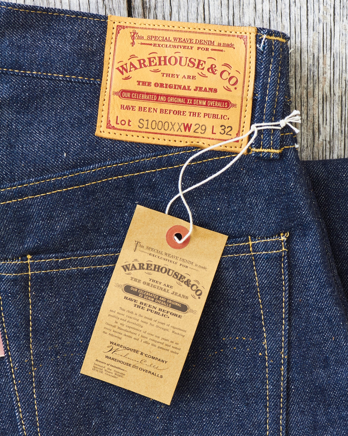 Warehouse & Co Lot S1000XX Dead Stock Blue Shrink To Fit