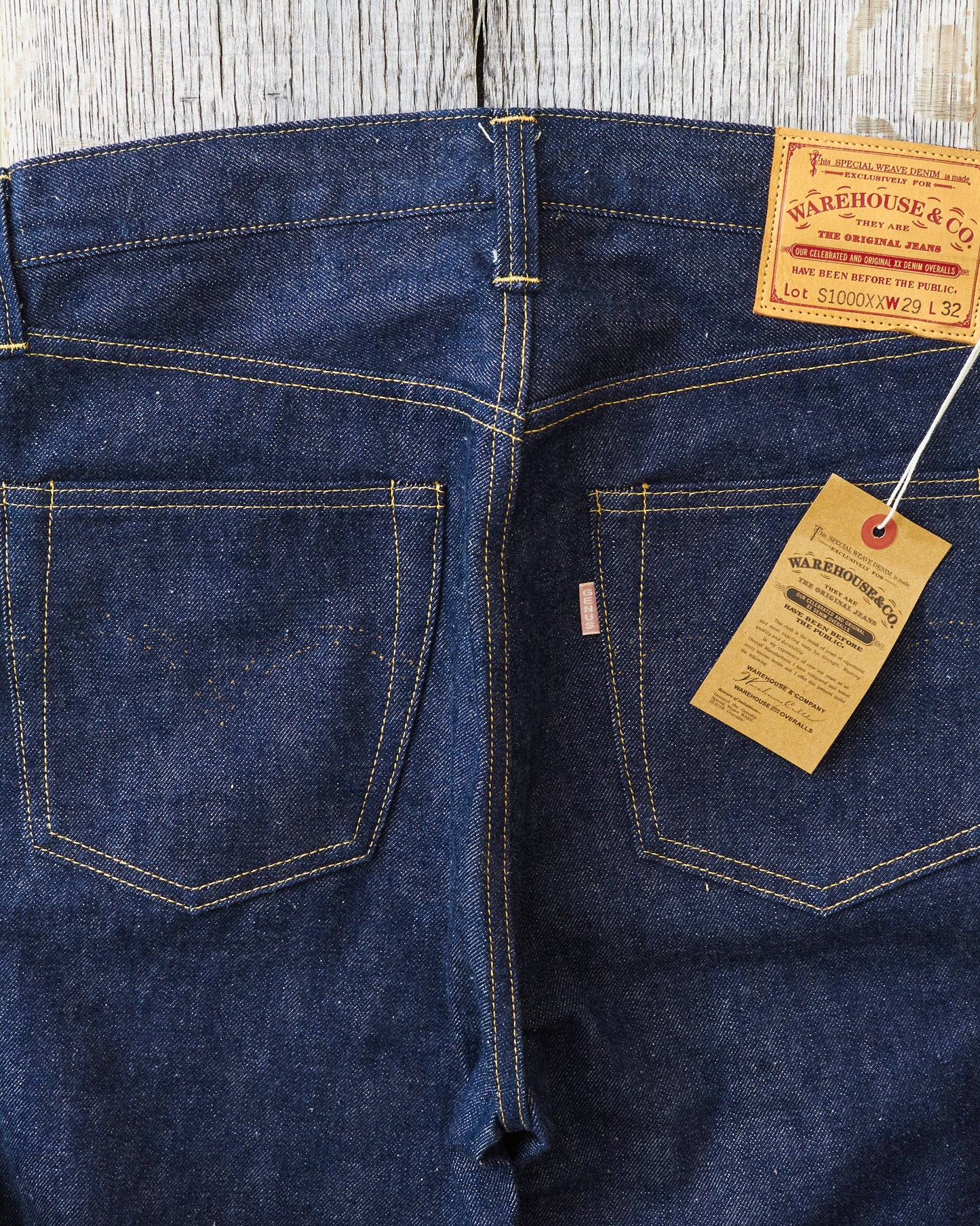 Warehouse & Co Lot S1000XX Dead Stock Blue Shrink To Fit