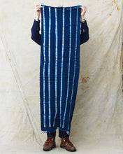 African Indigo Textile Resist Dye Scarf no. 5