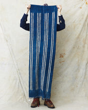 African Indigo Textile Resist Dye Scarf no. 6