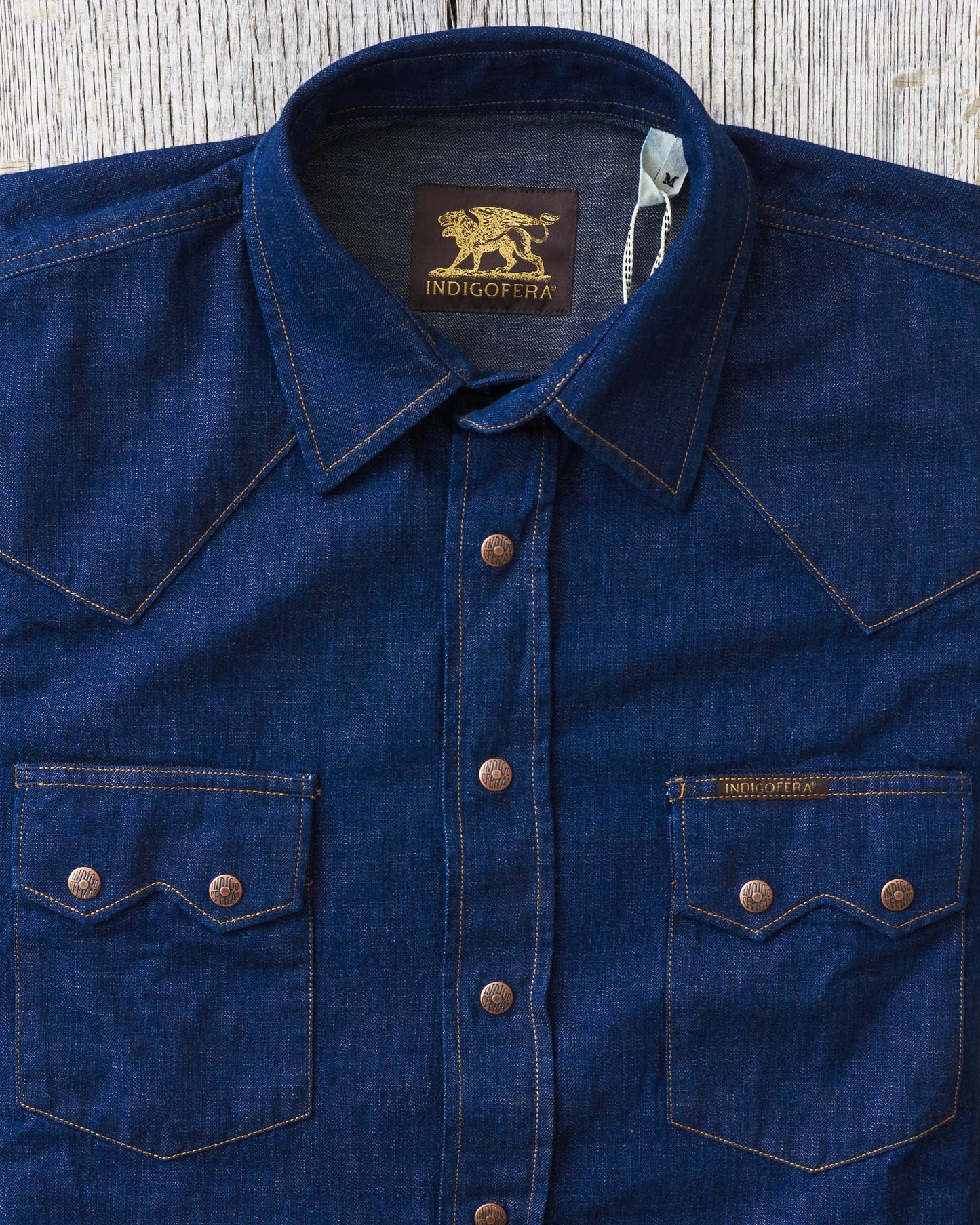 Indigofera Ryman Shirt Ohira 8oz Denim Rinsed