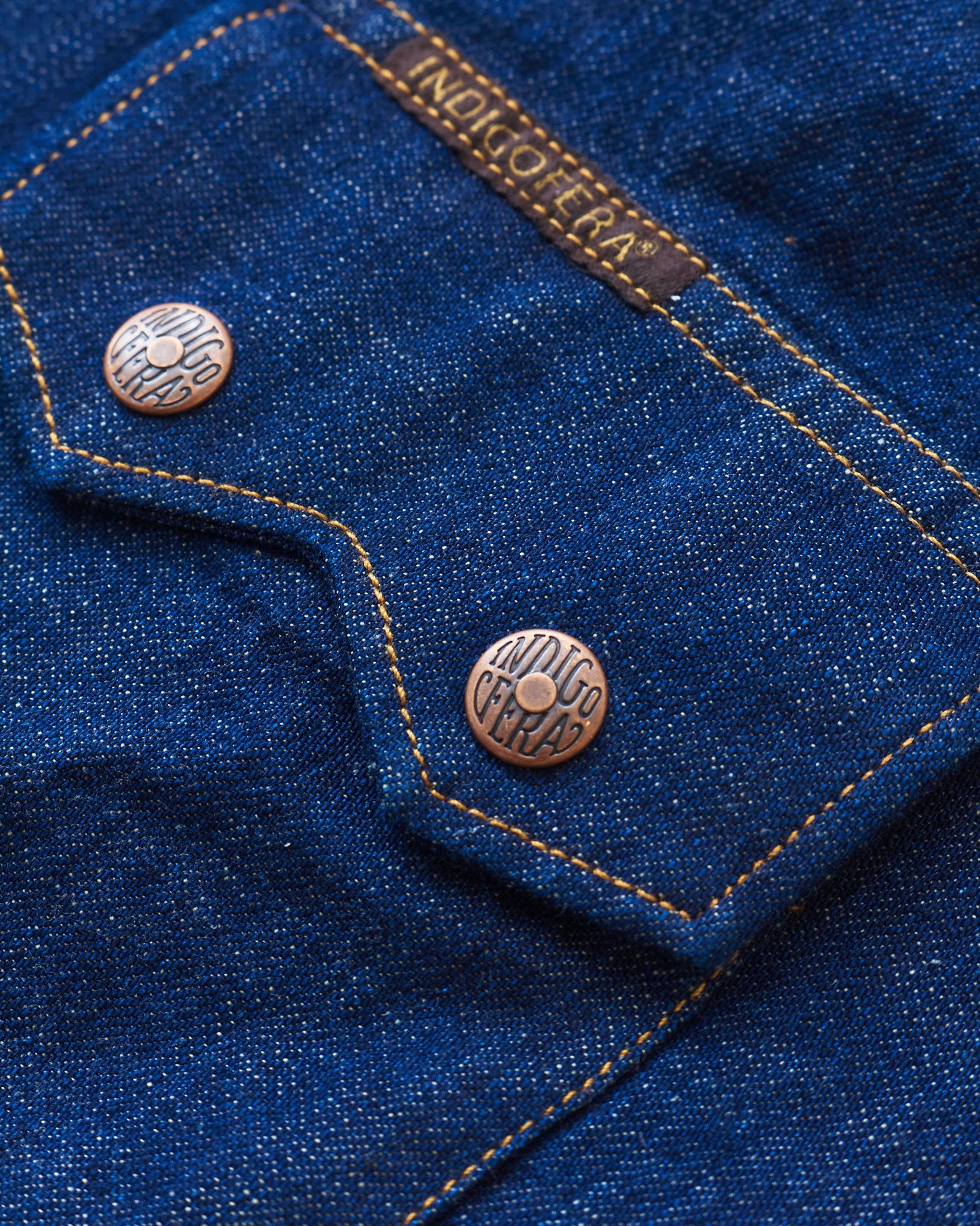 Indigofera Ryman Shirt Ohira 8oz Denim Rinsed