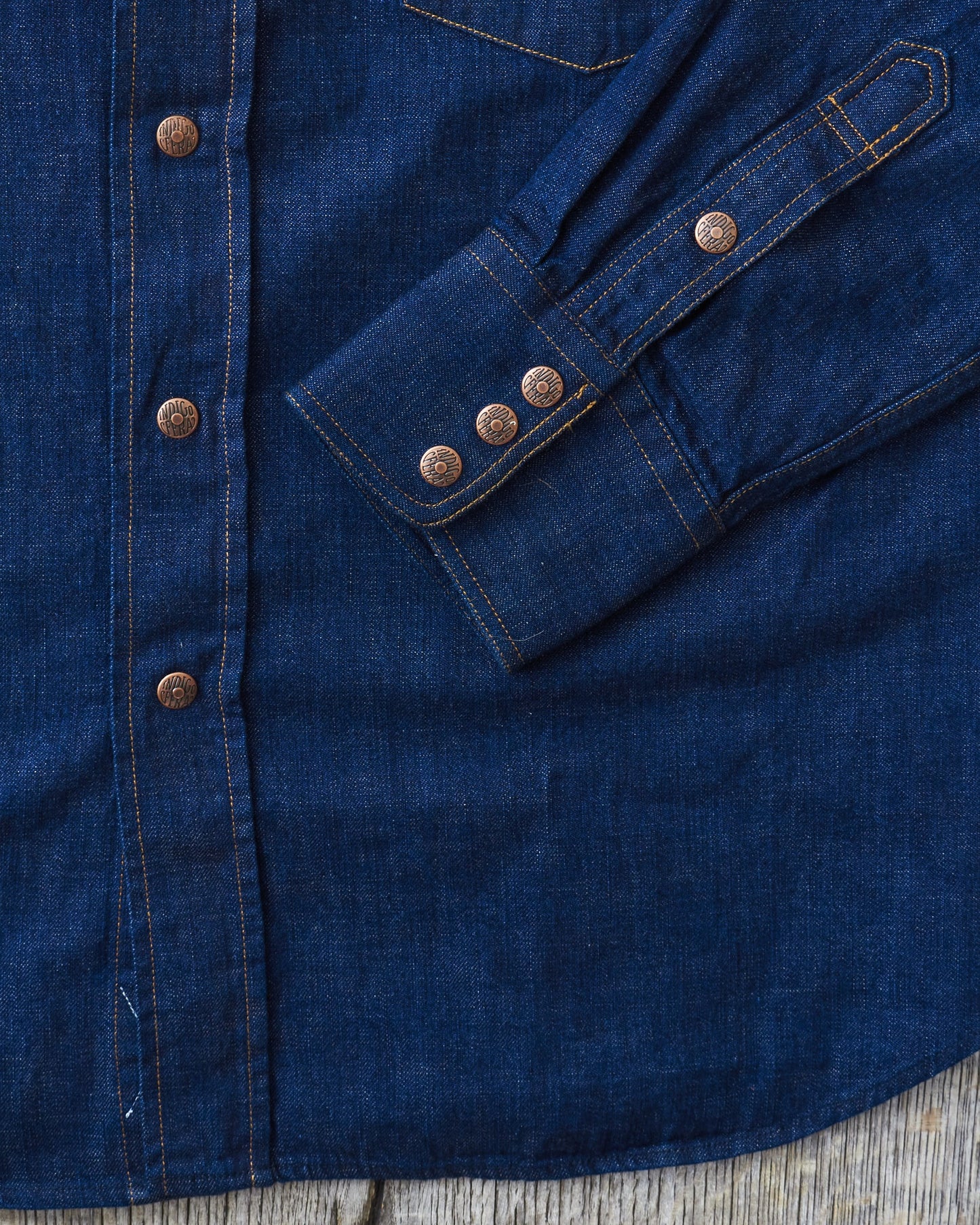 Indigofera Ryman Shirt Ohira 8oz Denim Rinsed