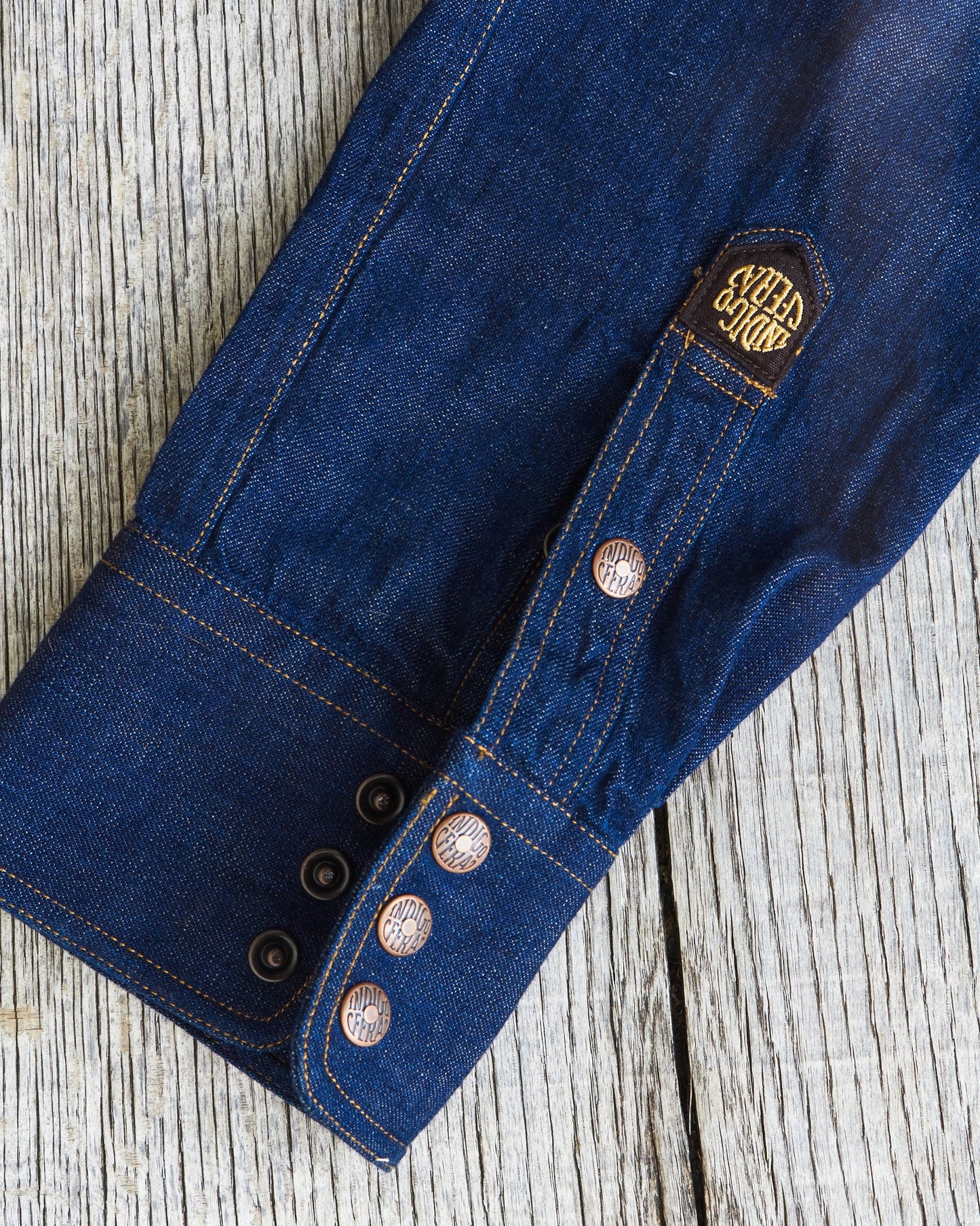 Indigofera Ryman Shirt Ohira 8oz Denim Rinsed