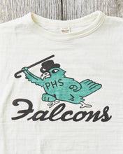 Warehouse & Co Three-Quarter Sleeve Baseball Shirt Falcons Cream/Bordeaux