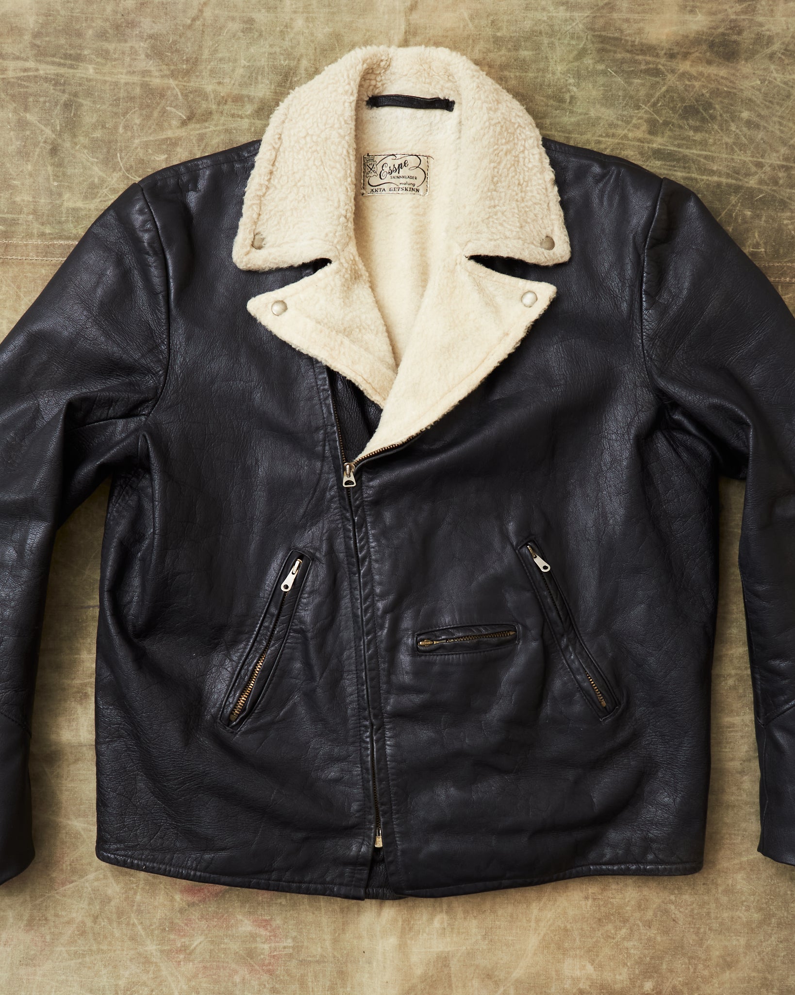 【LIDNM】 VINTAGE GOAT RIDING BLOUSON サイズL LIDNM】 VINTAGE GOAT RIDING BLOUSON サイズL