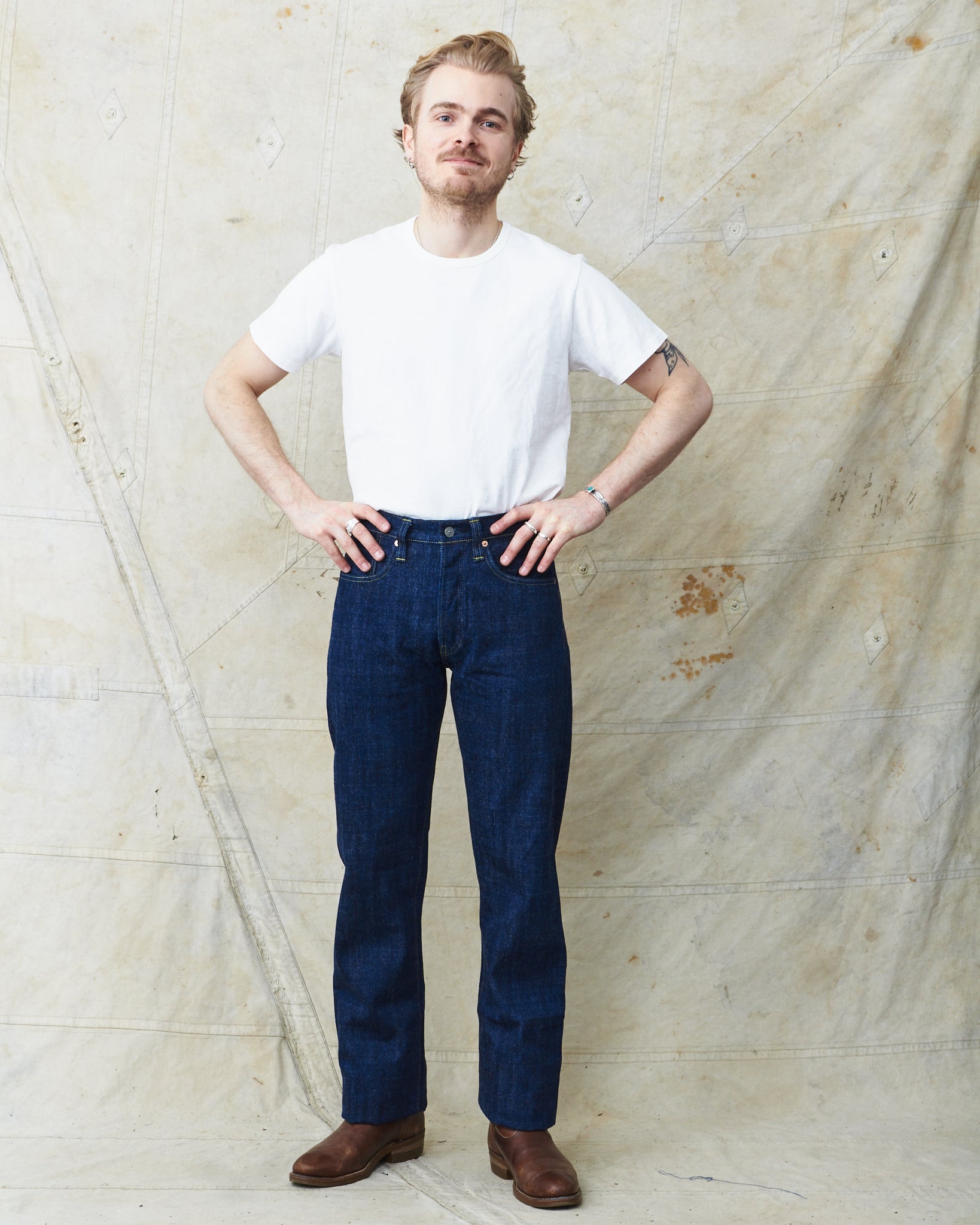 SugarCane　lot1974 w38 SugarCane lot1974 w38 Sugar Cane - 14.25oz. BLACK DENIM