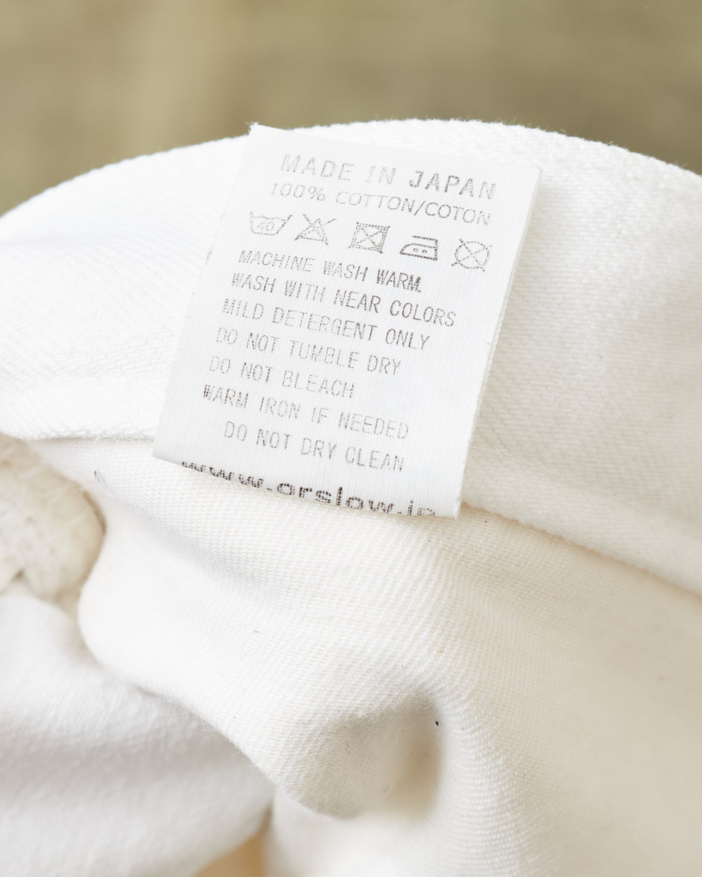 Second Hand OrSlow 107 Slim Fit Jeans White EU XS / JPN 1