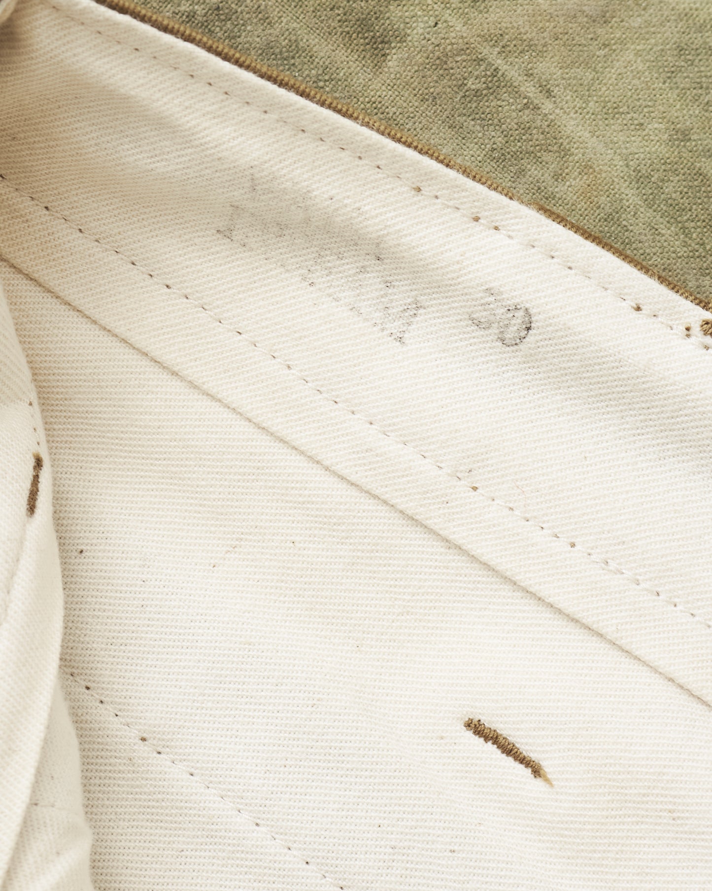 Second Hand Joe McCoy's Blue Seal Olive Chinos Pants Size W30