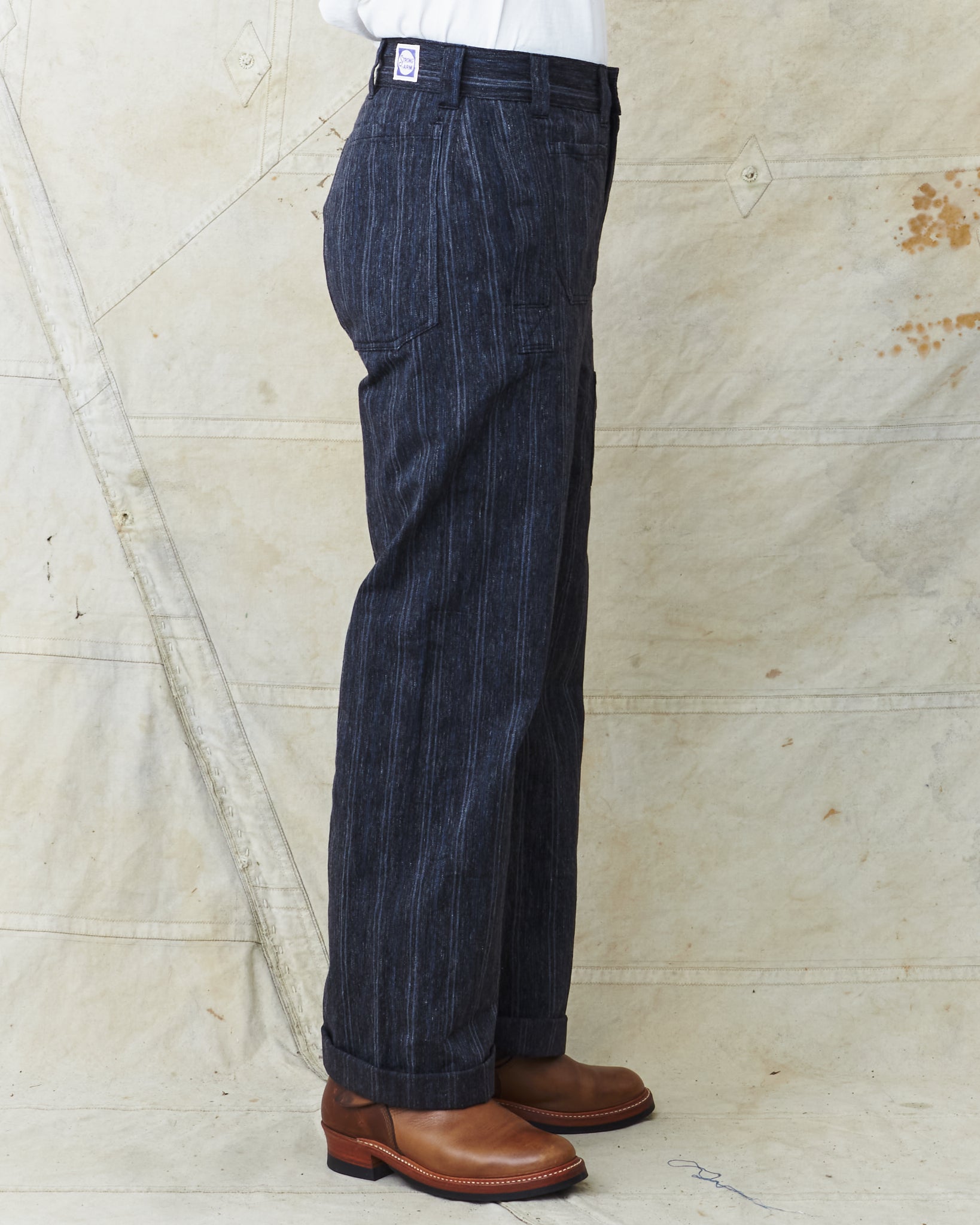 Warehouse & Co X John Gluckow Lot JG-01 1910's Netmaker's Trousers