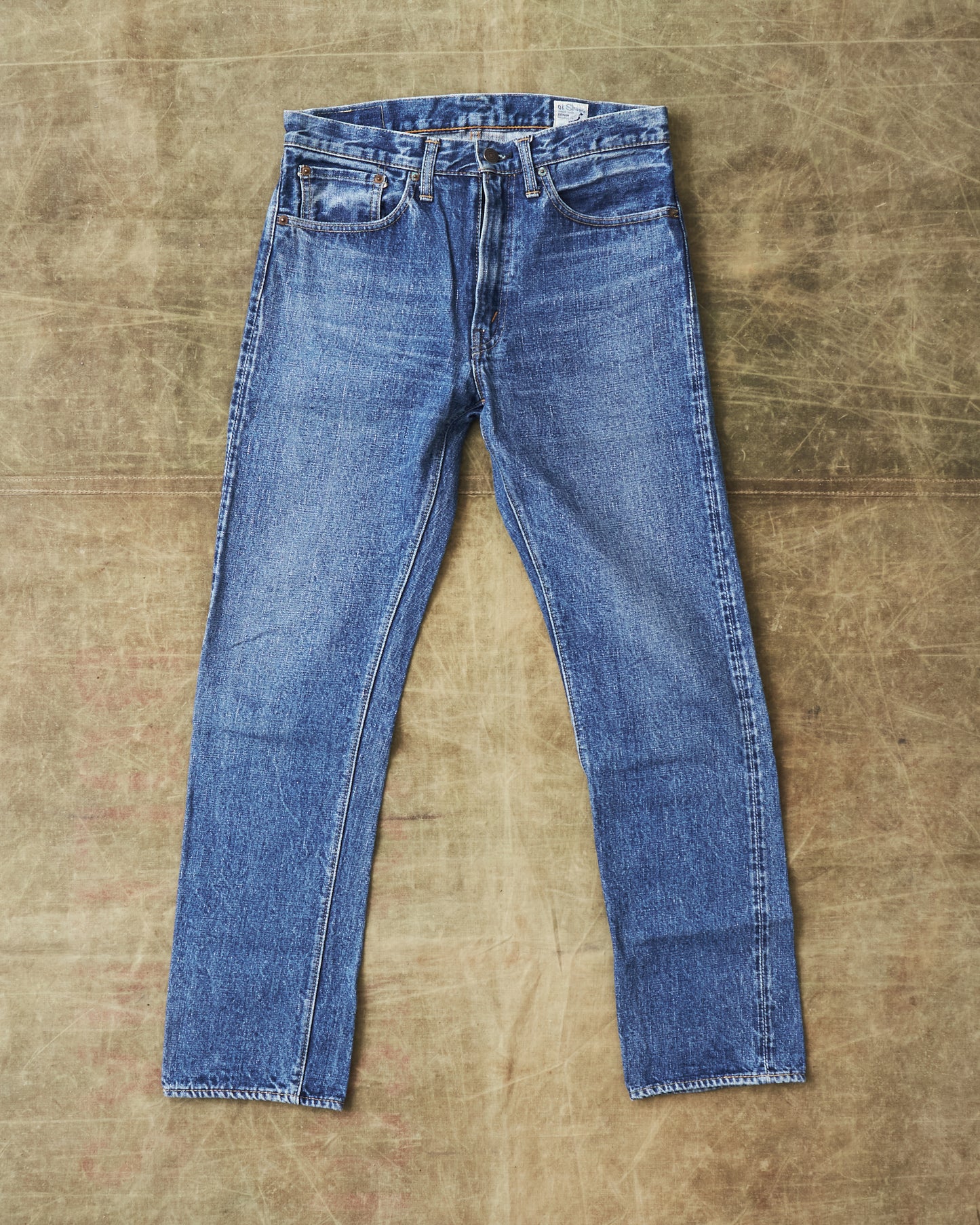 Second Hand OrSlow 107 Selvedge Jeans 2 Year Wash EU XS / JPN 1