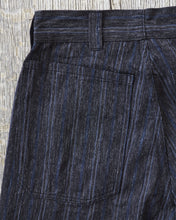 Warehouse & Co X John Gluckow Lot JG-01 1910's Netmaker's Trousers Stripe One Wash