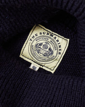 Second Hand North Sea Clothing The Submariner Roll Neck Wool Sweater Navy Size 46