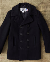 Second Hand Schott USN Wool Pea Coat Size 36