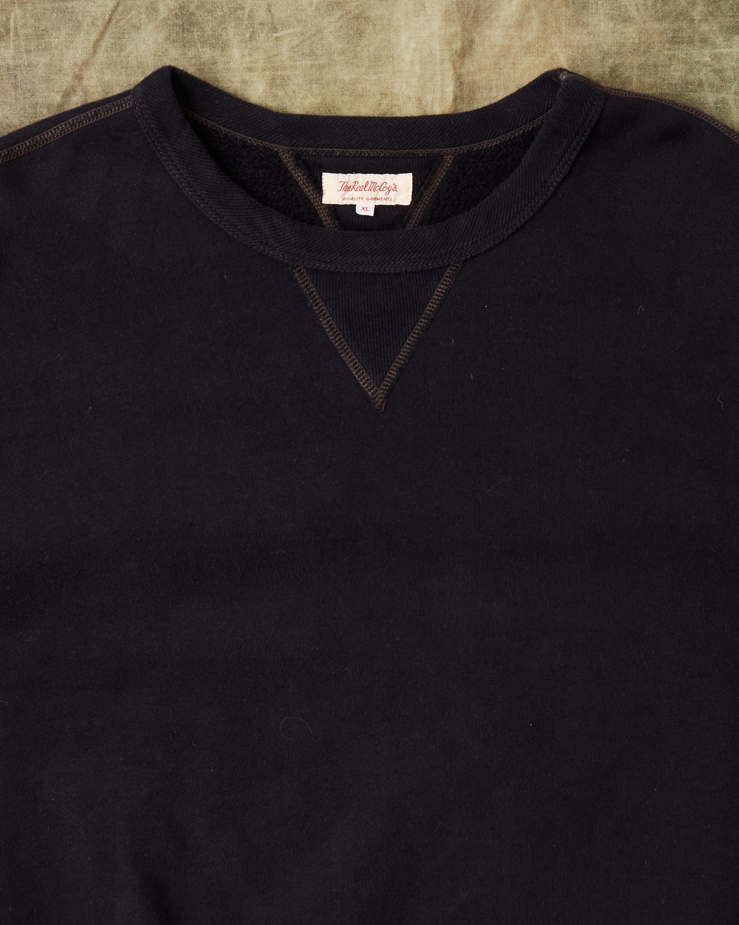 Second Hand Real McCoy's Sweatshirt Black Size XL