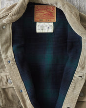 Sugar Cane & Co 9W Corduroy Heavy Flannel Lined Jacket Beige