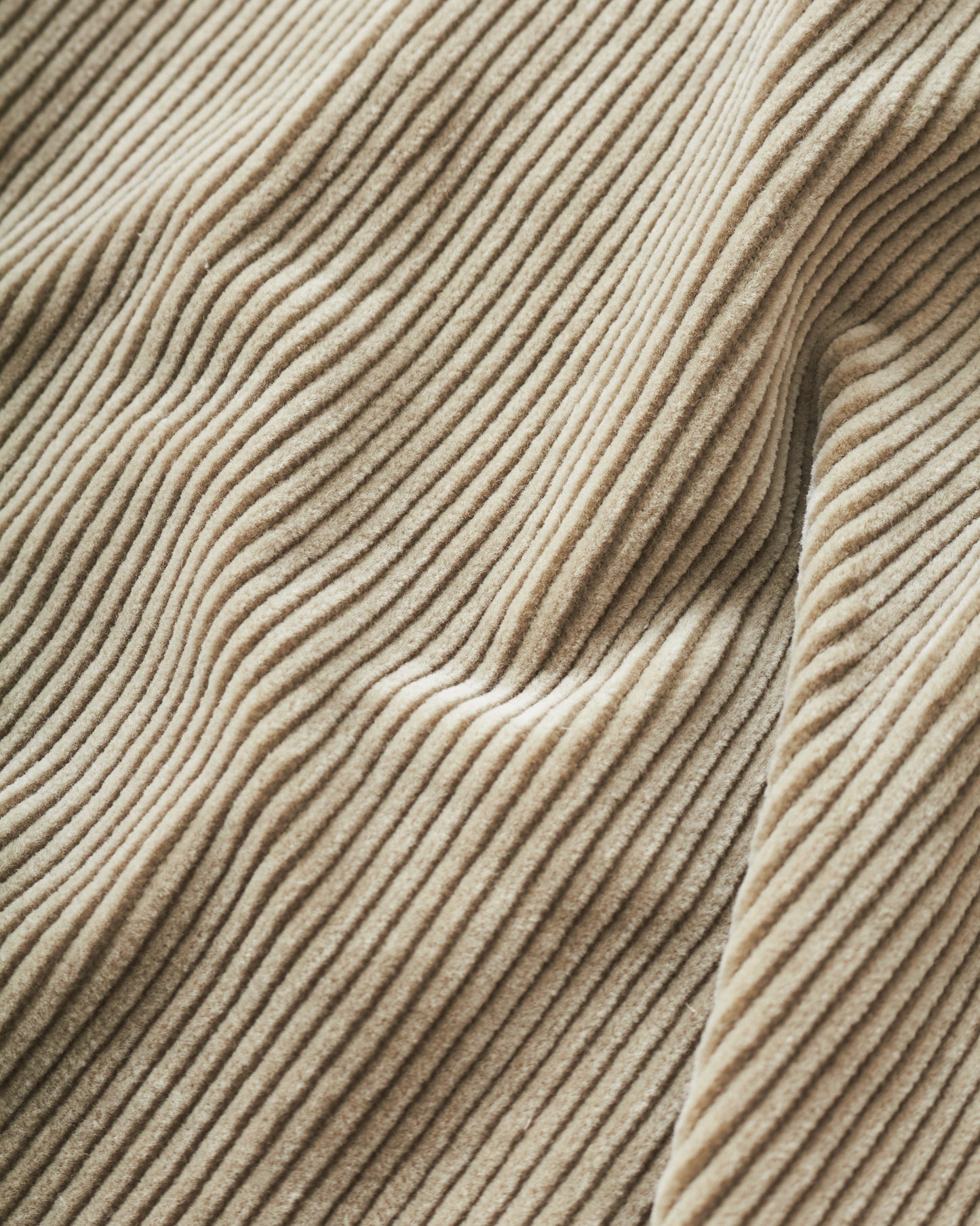 Sugar Cane & Co 9W Corduroy Heavy Flannel Lined Jacket Beige