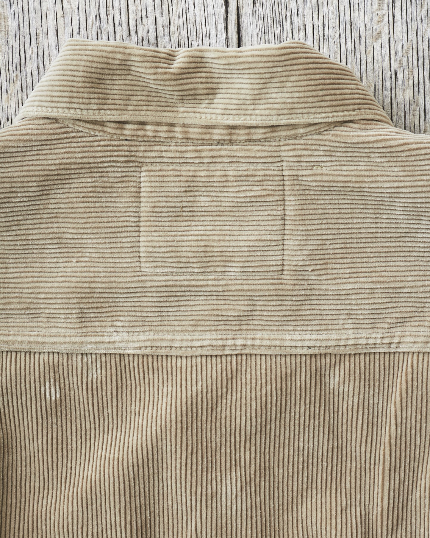 Sugar Cane & Co 9W Corduroy Heavy Flannel Lined Jacket Beige
