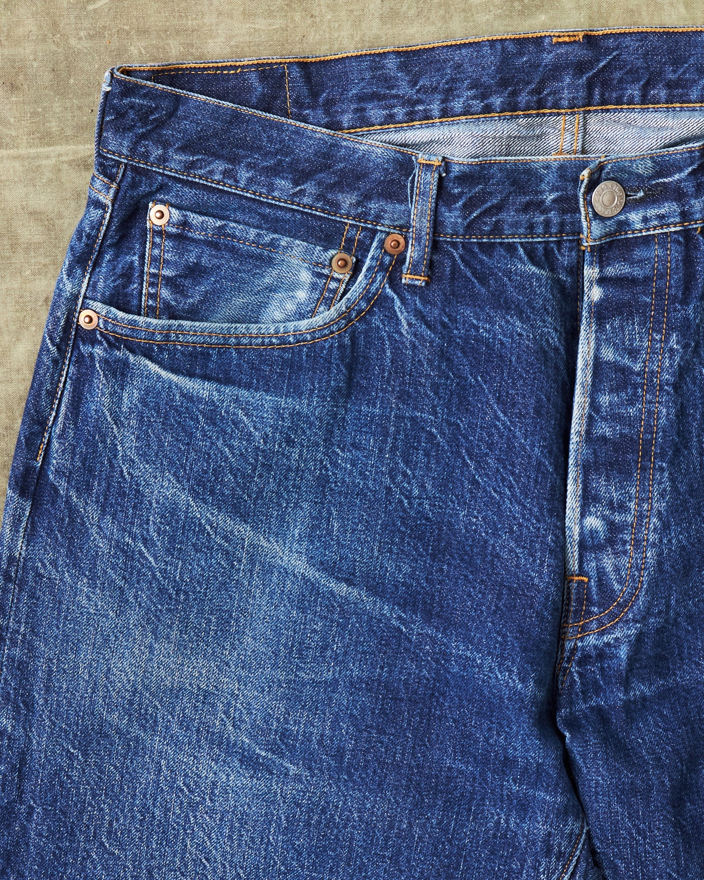 Second Hand TCB Jeans 60's Fit Size W36